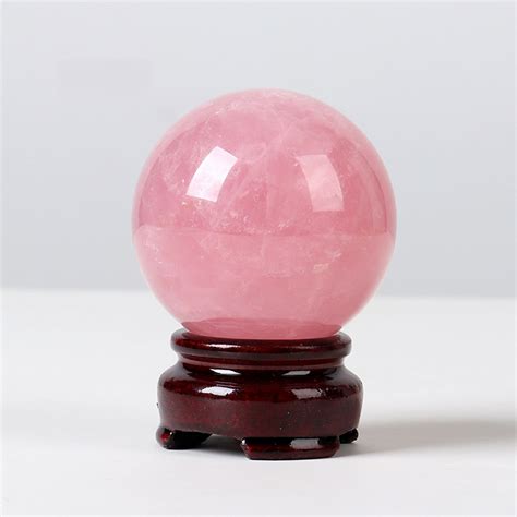 九畫字 粉紅水晶球